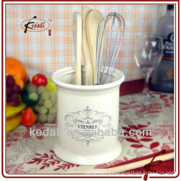 french style ceramic Kitchen utensil holder